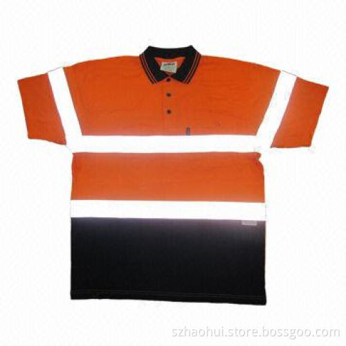 Safety Clothing with Reflective Band